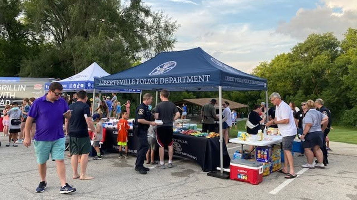 Libertyville Police Department National Night Out 